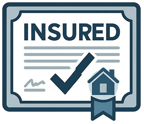 ELR Roofing - Fully Insured Badge